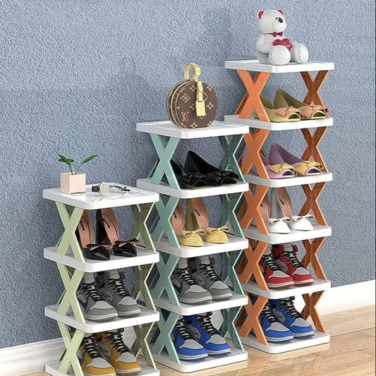 Shoe Rack Organier Plastic 5-6 layer