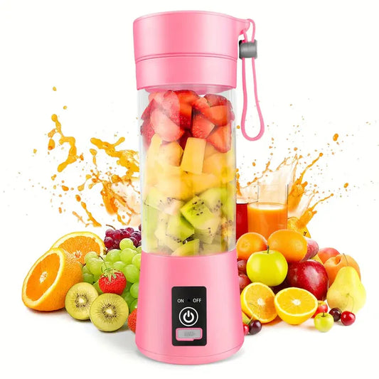 Portable Chargeable Travel Juicer Blender 6 Blade