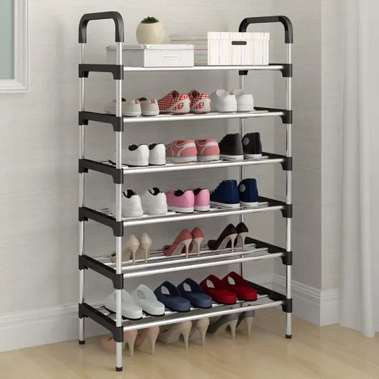 Stainless Steel Shoe Rack 5-6 Layer