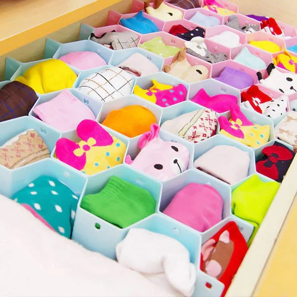 8 Pcs Set Plastic Drawer Organizer