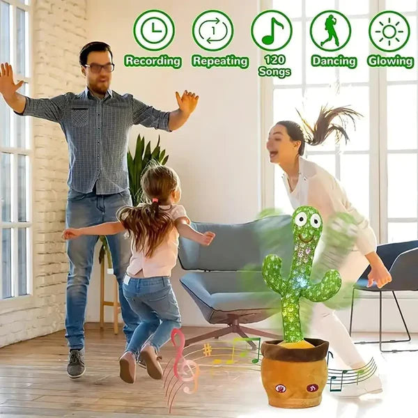 Dancing And Talking Cactus Toy