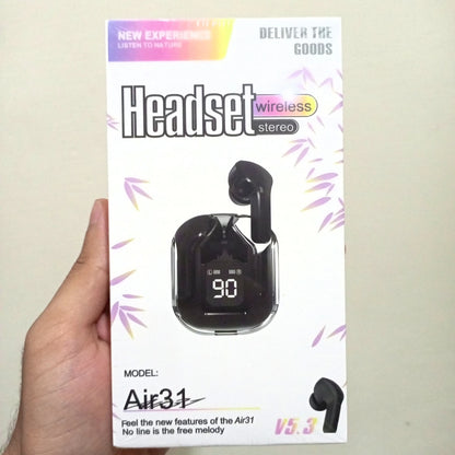 Air31 Wireless Crystal Transparent Bluetooth