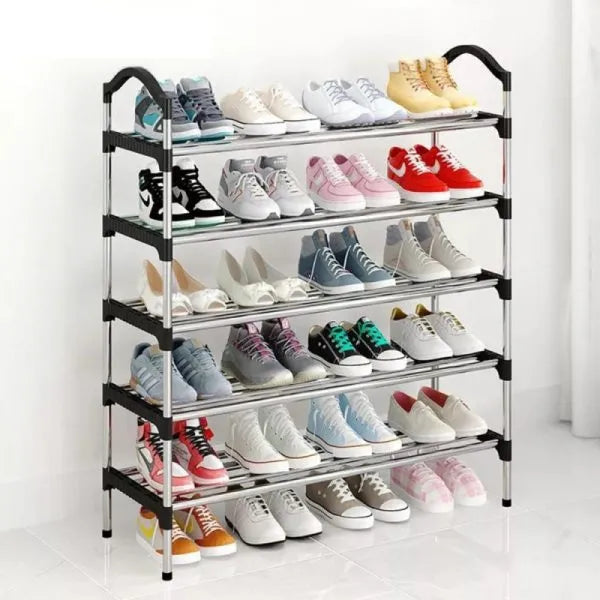 Stainless Steel Shoe Rack 5-6 Layer