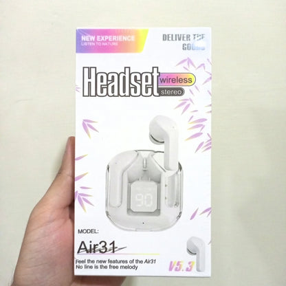 Air31 Wireless Crystal Transparent Bluetooth