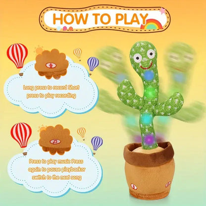 Dancing And Talking Cactus Toy