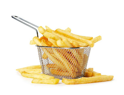 SQUARE SHAPE MINI FRYER BASKET STRAINER SERVING FOOD PRESENTATION COOKING FRENCH FRIES BASKET KITCHEN TOOL