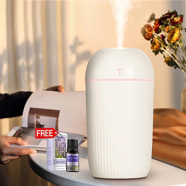 420ml Air Humidifier with Scent Oil Cool Mist Aroma Diffuser Room Humidifier Air Purifier Freshener