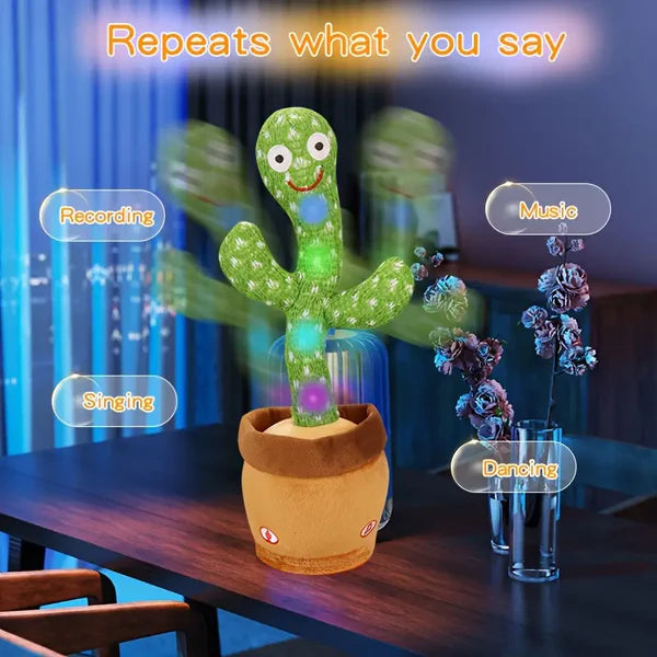 Dancing And Talking Cactus Toy