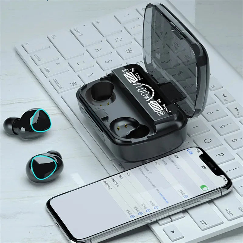 M10 TWS Airpods with Super Sound & Touch Sensors