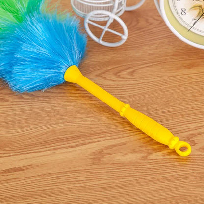 Soft Colorful Plastic Duster Brush Anti Static Household Cleaning Brush