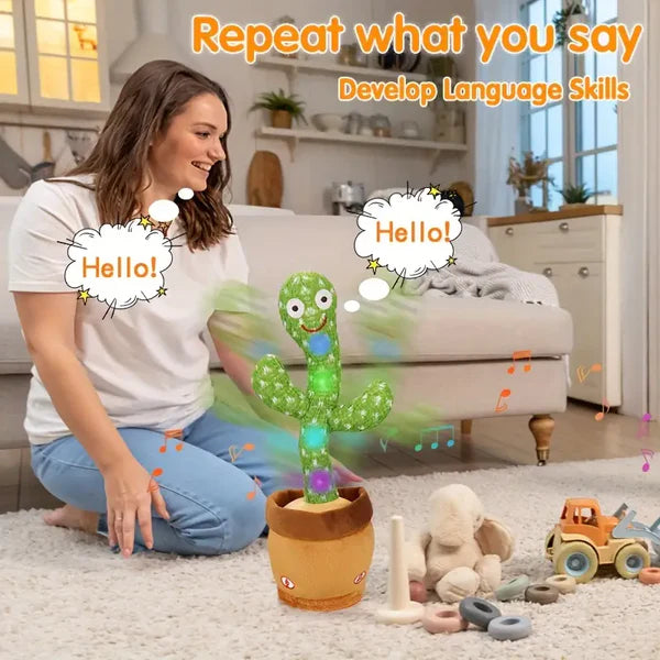 Dancing And Talking Cactus Toy