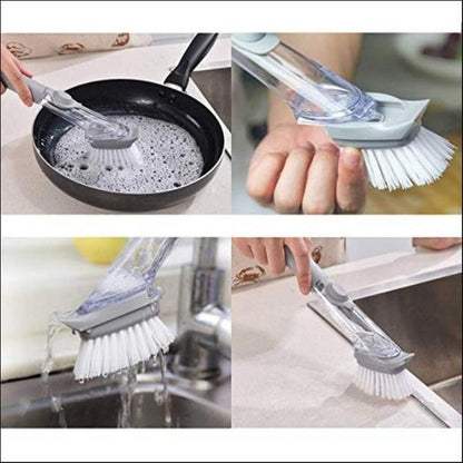 Soap Dispenser Brush Dish wand for Kitchen