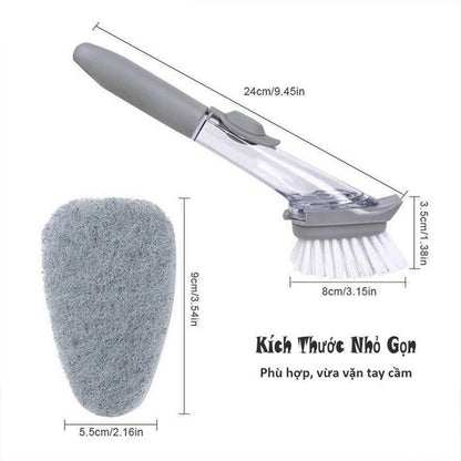 Soap Dispenser Brush Dish wand for Kitchen