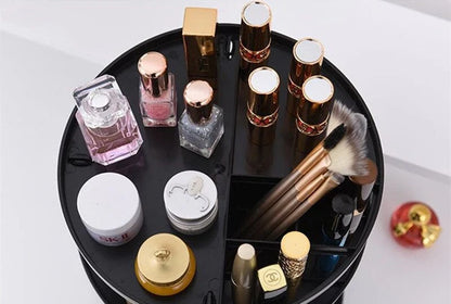 Rotation Makeup Organizer Box Jewelry Cosmetic Storage Holder