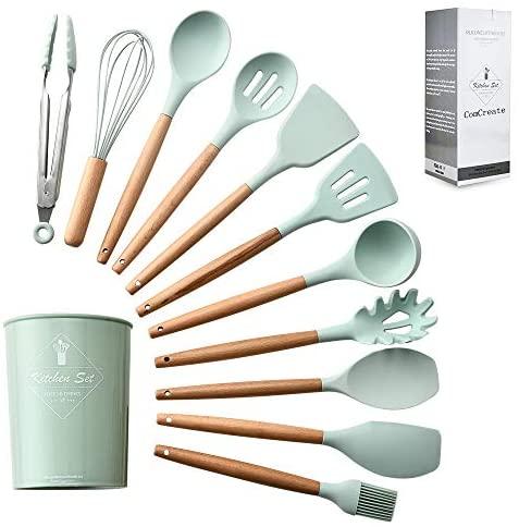 Silicone Cooking Utensils Kitchen Utensil Set